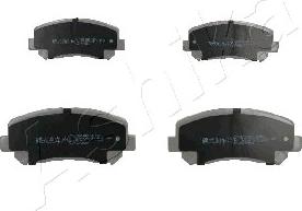 Ashika 50-03-348 - Brake Pad Set, disc brake parts5.com