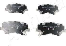 Ashika 50-0K-K24 - Brake Pad Set, disc brake parts5.com