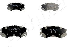 Ashika 50-H0-010 - Brake Pad Set, disc brake parts5.com