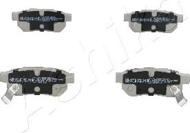 Ashika 51-04-404 - Brake Pad Set, disc brake parts5.com