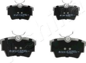 Ashika 51-01-109 - Brake Pad Set, disc brake parts5.com