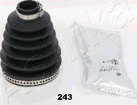 Ashika 63-02-243 - Bellow, drive shaft parts5.com