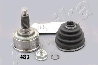 Ashika 62-04-483 - Komplet zgloba, pogonsko vratilo parts5.com