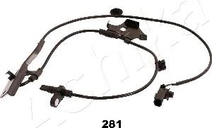 Ashika 151-02-281 - Érzékelő, kerékfordulatszám parts5.com