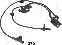 Ashika 151-02-270 - Érzékelő, kerékfordulatszám parts5.com