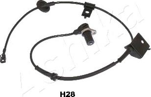 Ashika 151-0H-H28 - Датчик ABS, частота вращения колеса parts5.com