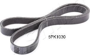 Ashika 112-5PK1030 - Klinasti rebrasti kaiš parts5.com