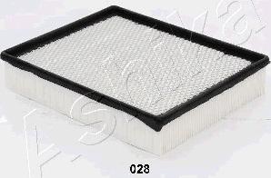 Ashika 20-00-028 - Filtro de aire parts5.com