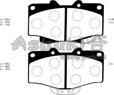 TRW GDB797S - Тормозные колодки, дисковые, комплект parts5.com