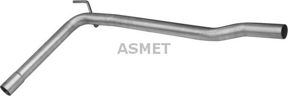 Asmet 04.064 - Tubo de escape parts5.com