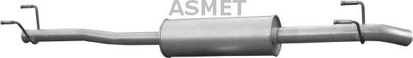 Asmet 02.058 - End Silencer parts5.com