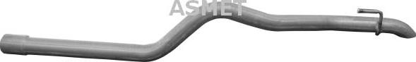 Asmet 02.062 - Exhaust Pipe parts5.com