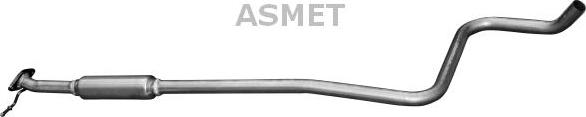 Asmet 07.179 - Middle Silencer parts5.com