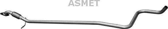 Asmet 07.178 - Exhaust Pipe parts5.com