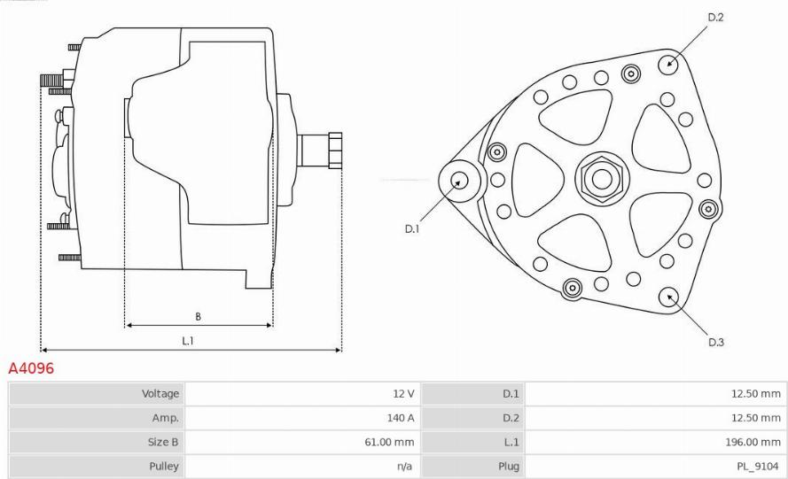 AS-PL A4096 - Generátor parts5.com