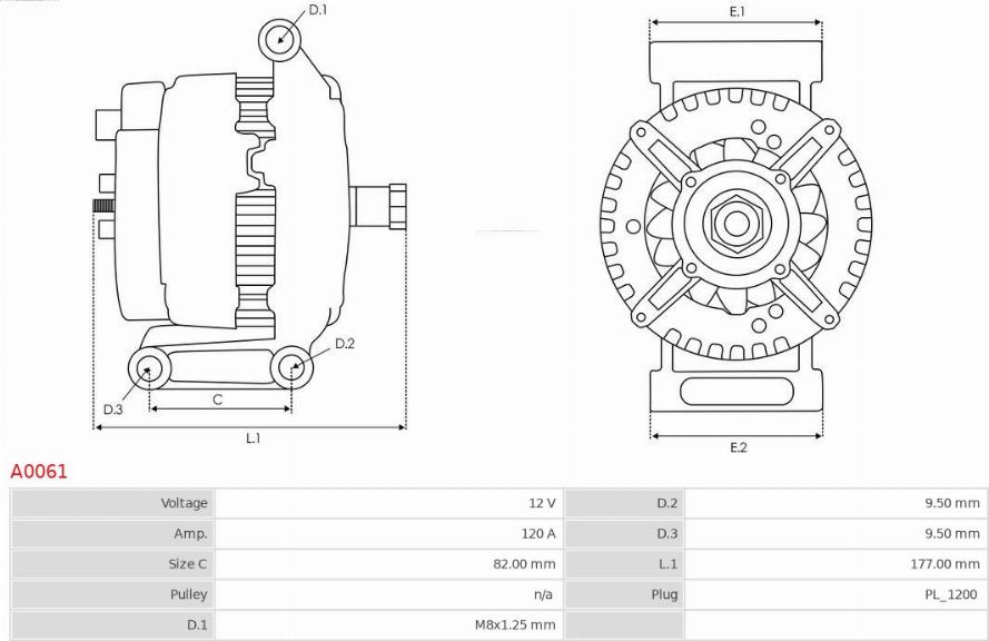 AS-PL A0061 - Alternator parts5.com