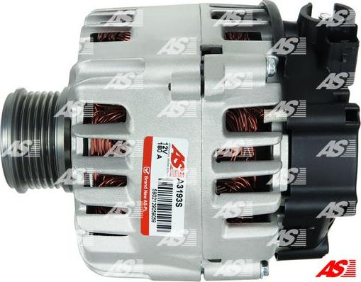 AS-PL A3193S - Alternator parts5.com