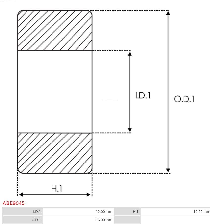 AS-PL ABE9045 - Ležaj parts5.com