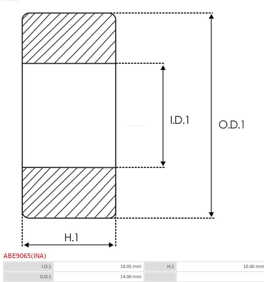 AS-PL ABE9065(INA) - Lożisko parts5.com