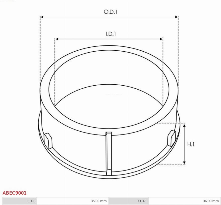 AS-PL ABEC9001 - Capac protector, alternator parts5.com