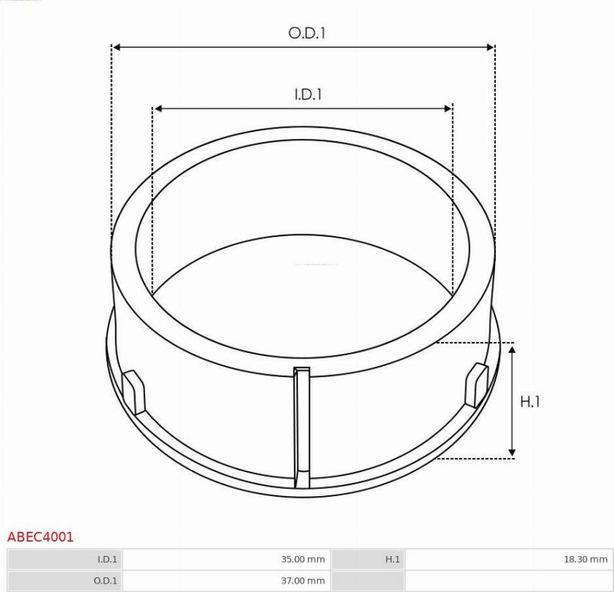 AS-PL ABEC4001 - Pokrywa zabezpieczająca, alternator parts5.com