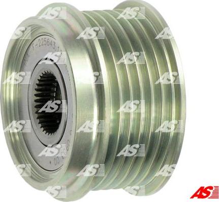 AS-PL AFP0002(INA) - Pulley, alternator, freewheel clutch parts5.com