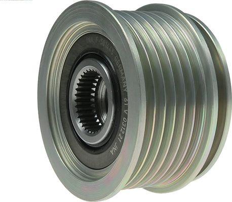 AS-PL AFP0023(INA) - Pulley, alternator, freewheel clutch parts5.com