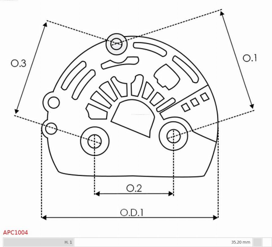 AS-PL APC1004 - Capac protector, alternator parts5.com