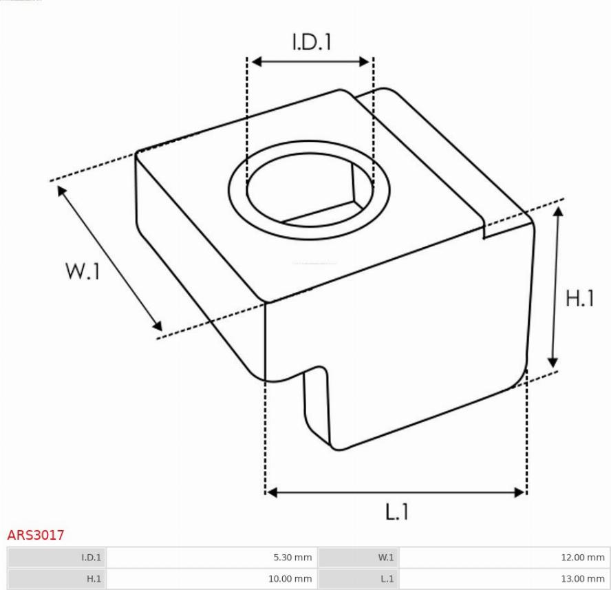 AS-PL ARS3017 - Repair Kit, alternator parts5.com