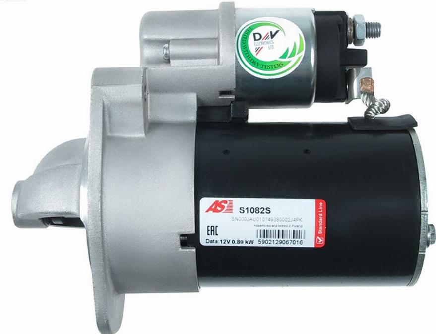 AS-PL S1082S - Motor de arranque parts5.com