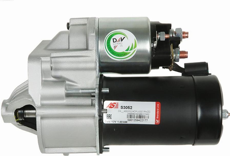 AS-PL S3052 - Motor de arranque parts5.com