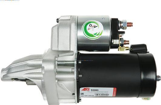 AS-PL S3063 - Motor de arranque parts5.com