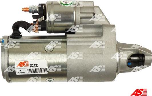 AS-PL S3123 - Rozrusznik parts5.com