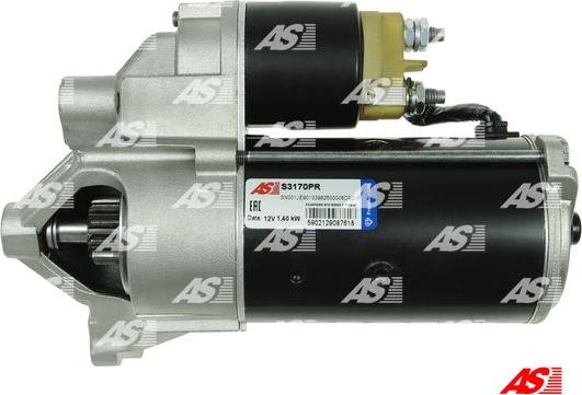 AS-PL S3170PR - Starter parts5.com