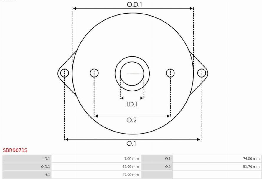 AS-PL SBR9071S - Rikastinkansi, kaasutin parts5.com