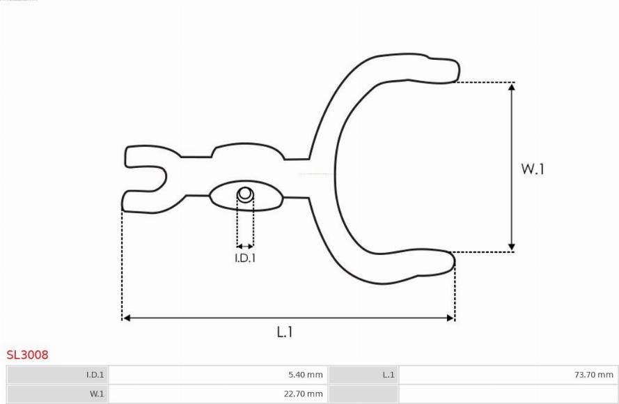 AS-PL SL3008 - Kit de reparación, motor de arranque parts5.com