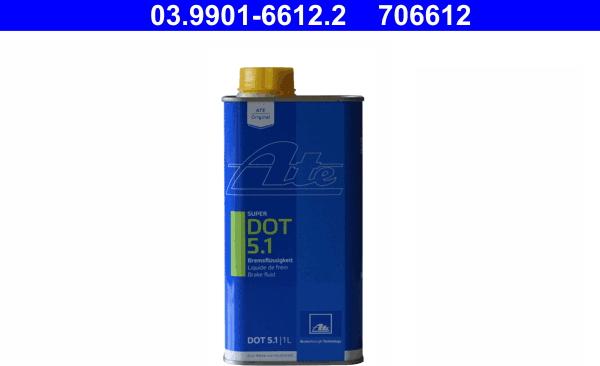 ATE 03.9901-6612.2 - Líquido de frenos parts5.com