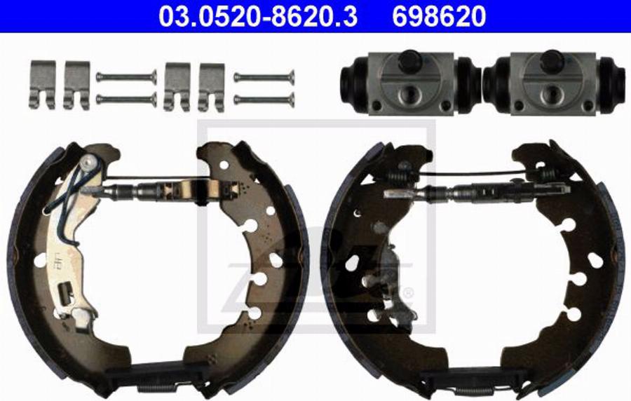 ATE 03.0655-0101.2 - Sensor de presión, servofreno parts5.com