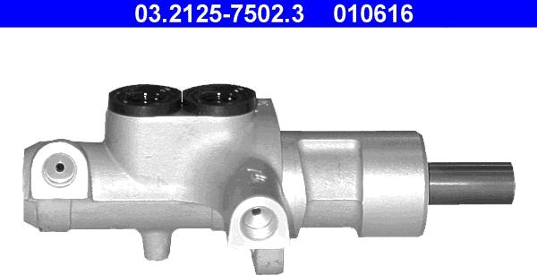 ATE 03.2125-7502.3 - Cilindro principal de freno parts5.com