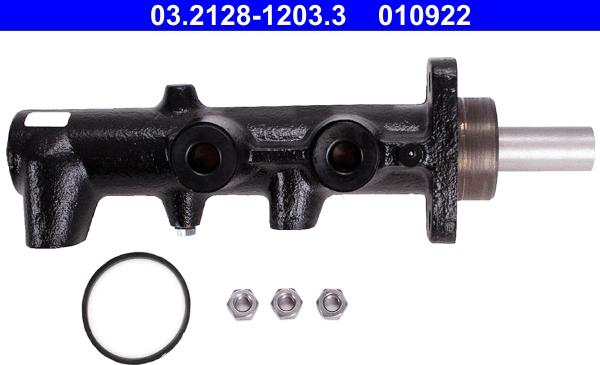 ATE 03.2128-1203.3 - Brake Master Cylinder parts5.com