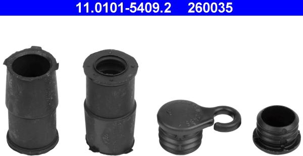 ATE 11.0101-5409.2 - Vezetőpersely-készlet, féknyereg parts5.com