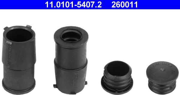 ATE 11.0101-5407.2 - Vezetőpersely-készlet, féknyereg parts5.com