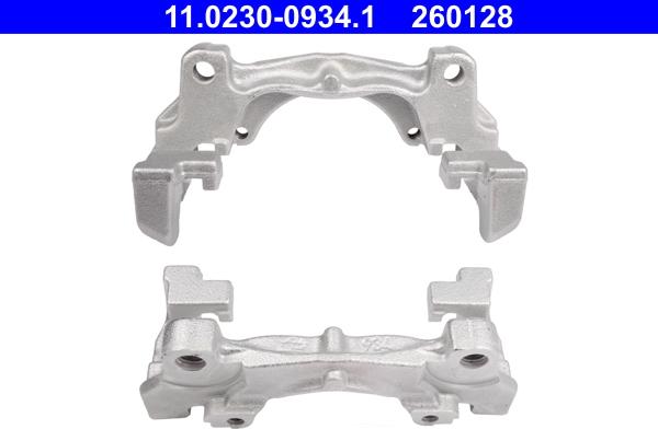 ATE 11.0230-0934.1 - Кронштейн, корпус скобы тормоза parts5.com