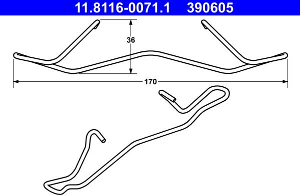 ATE 11.8116-0071.1 - Yay, fren kaliperi parts5.com