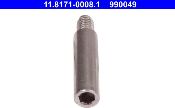 ATE 11.8171-0008.1 - Surub ghidare, etrier frana parts5.com