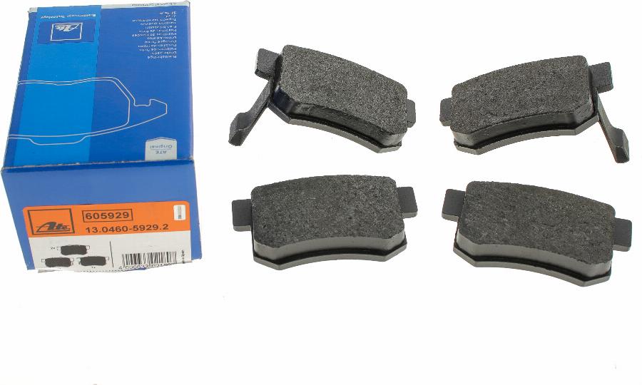 ATE 13.0460-5929.2 - Brake Pad Set, disc brake parts5.com