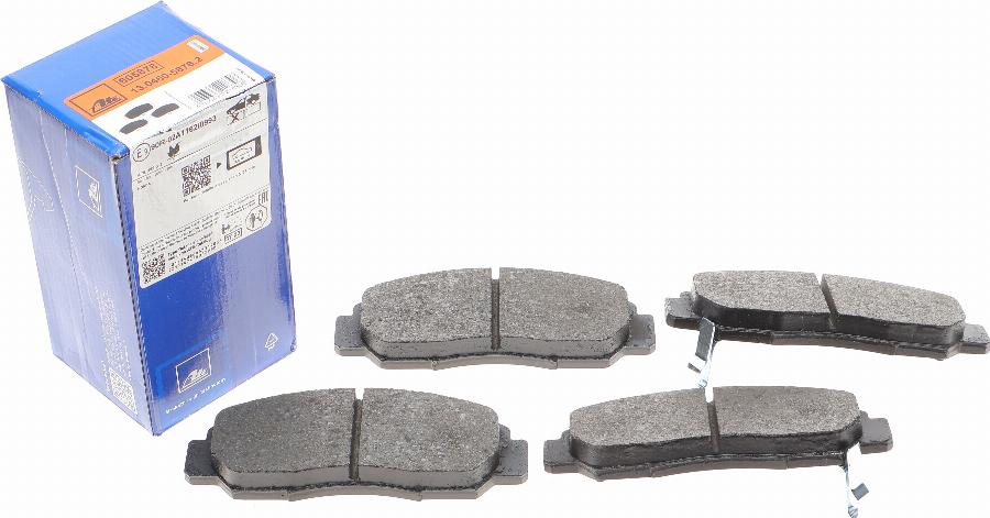 ATE 13.0460-5878.2 - Brake Pad Set, disc brake parts5.com