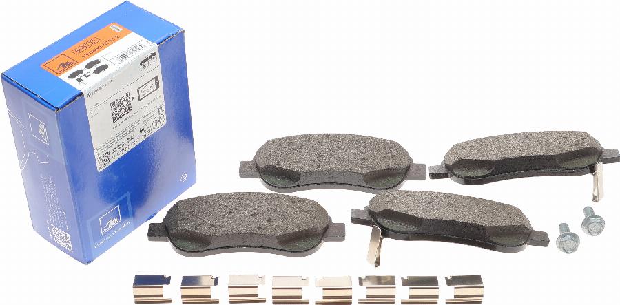 ATE 13.0460-5753.2 - Brake Pad Set, disc brake parts5.com