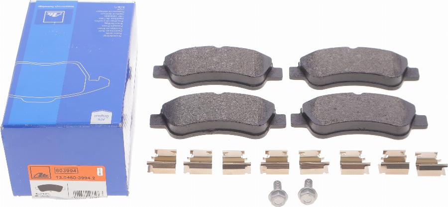 ATE 13.0460-3994.2 - Set placute frana,frana disc parts5.com