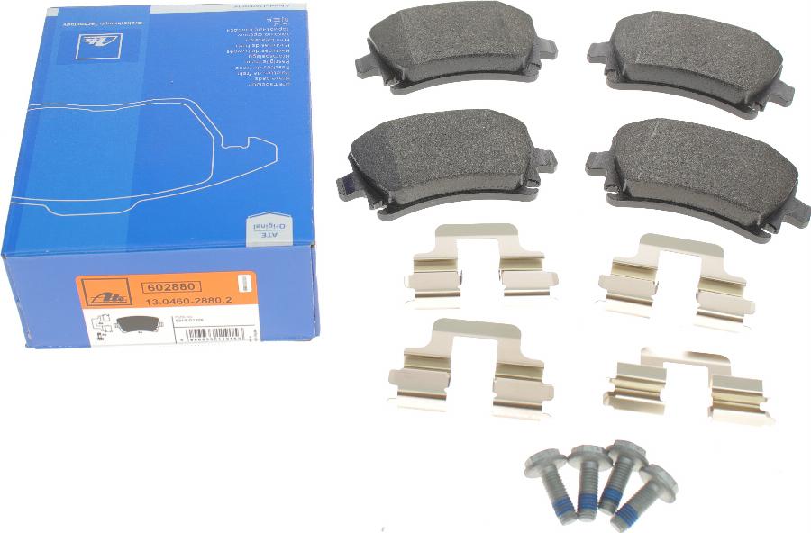 ATE 13.0460-2880.2 - Set placute frana,frana disc parts5.com